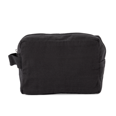 K-loop organic cotton toiletry pouch